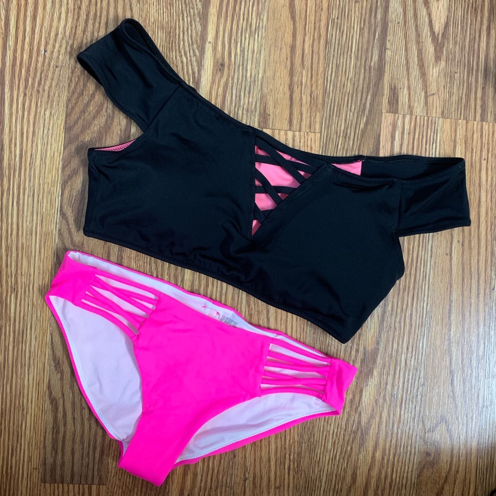 Pink bikini